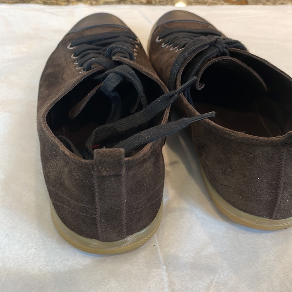 Prada Brown Suede sneakers - Picture 2 of 6